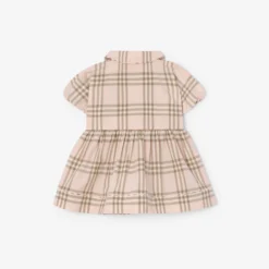 Check Cotton Dress with Bloomers