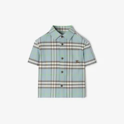 Check Cotton Oxford Shirt