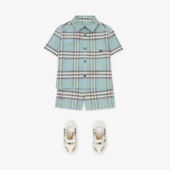 Check Cotton Oxford Shirt