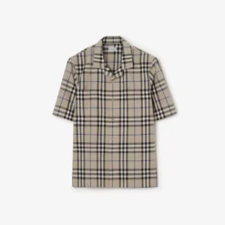Check Cotton Poplin Shirt