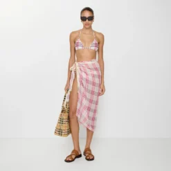 Check Cotton Sarong