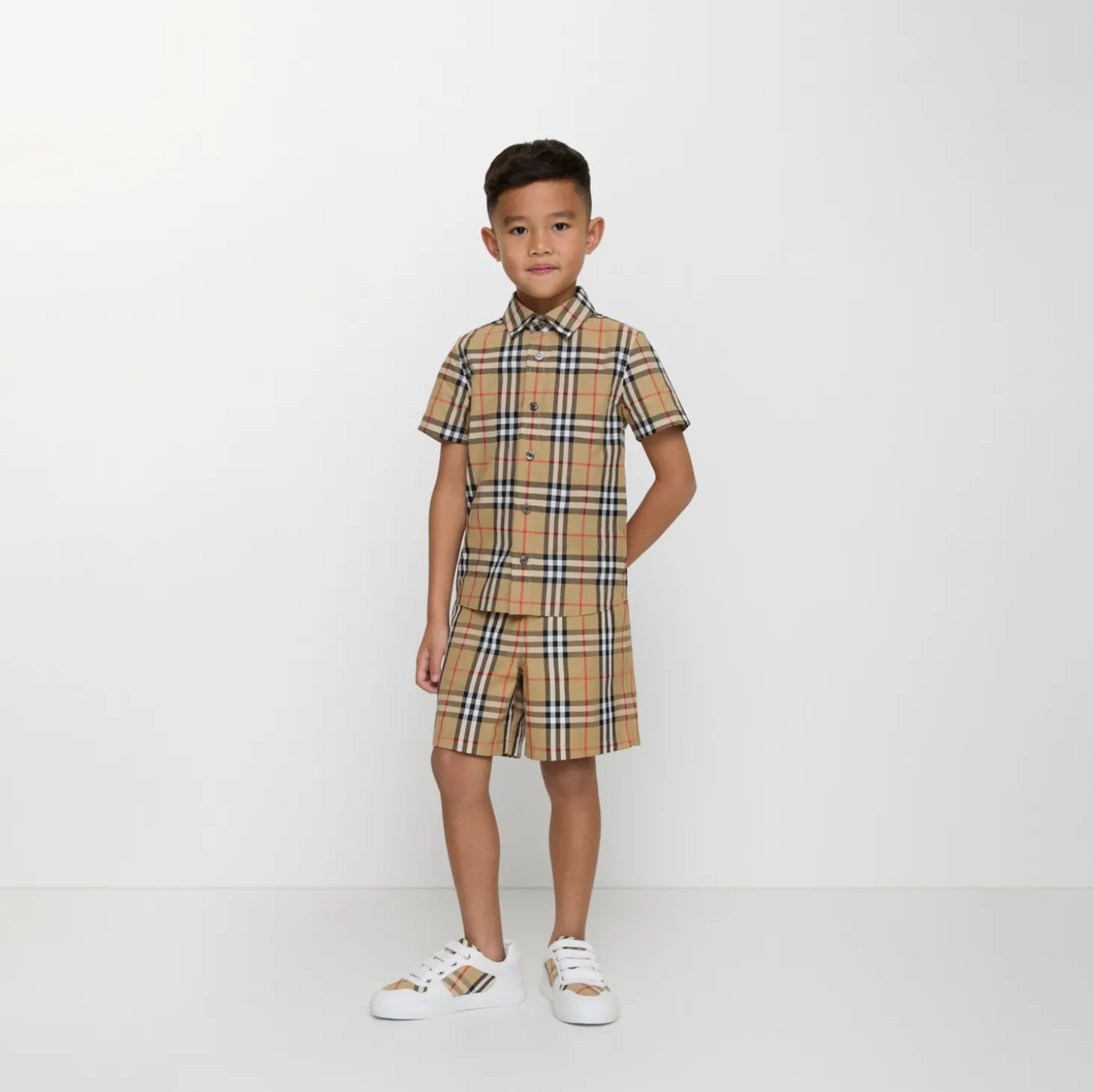 Check Cotton Shirt