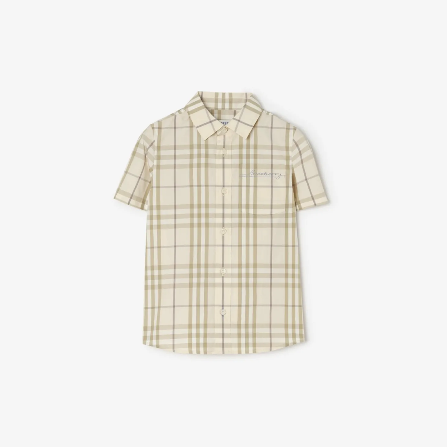 Check Cotton Shirt