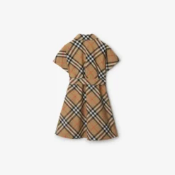 Check Cotton Shirt Dress