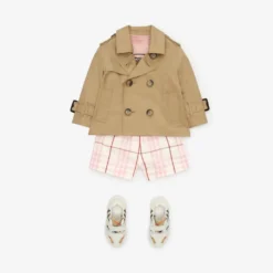 Check Cotton Shorts