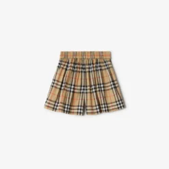 Check Cotton Shorts