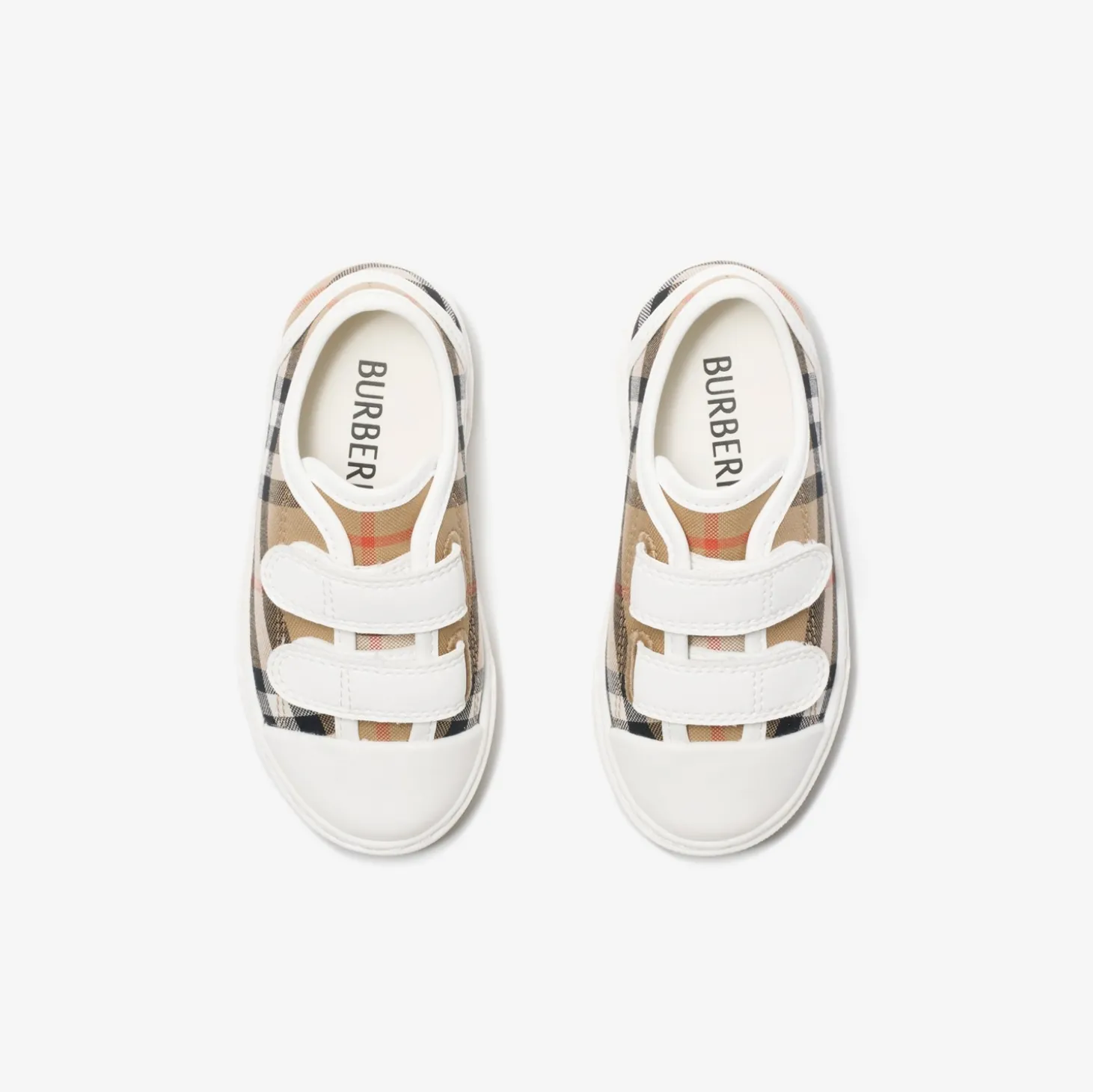 Check Cotton Sneakers