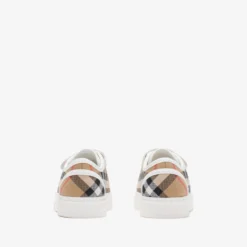 Check Cotton Sneakers