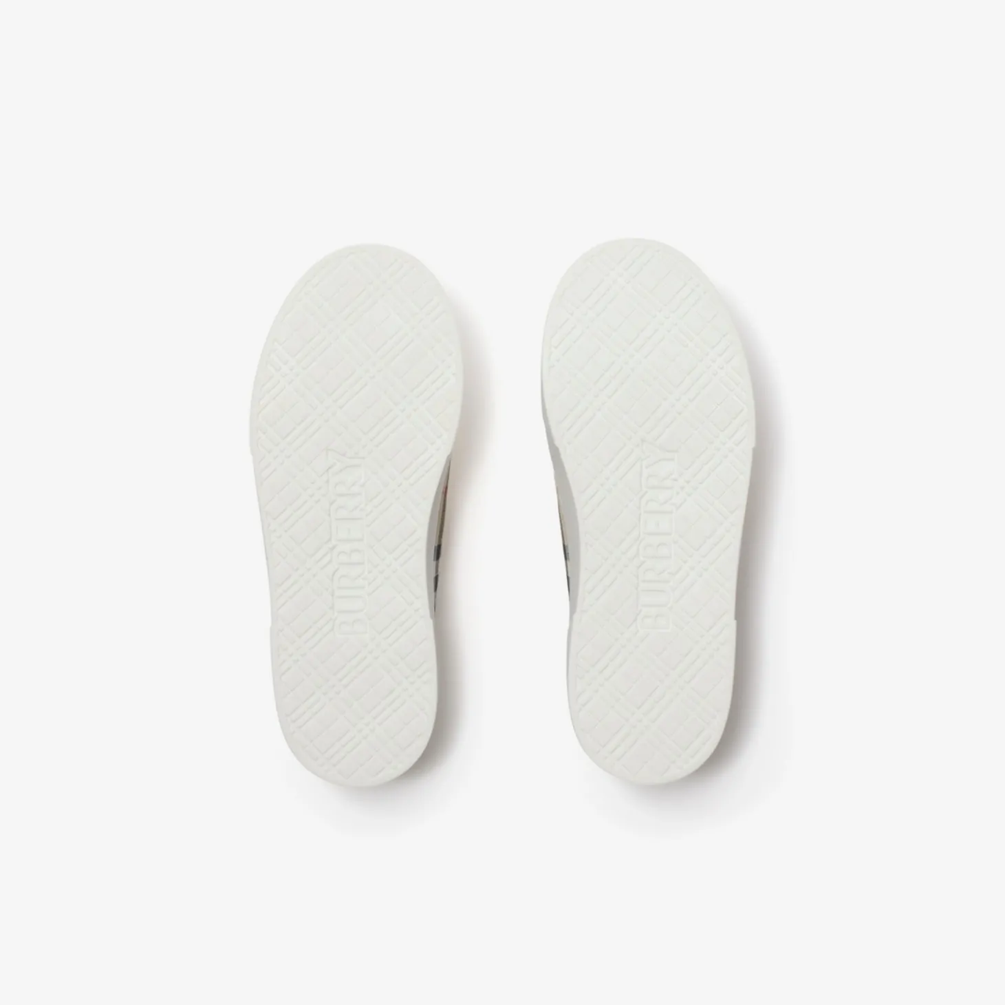 Check Cotton Sneakers