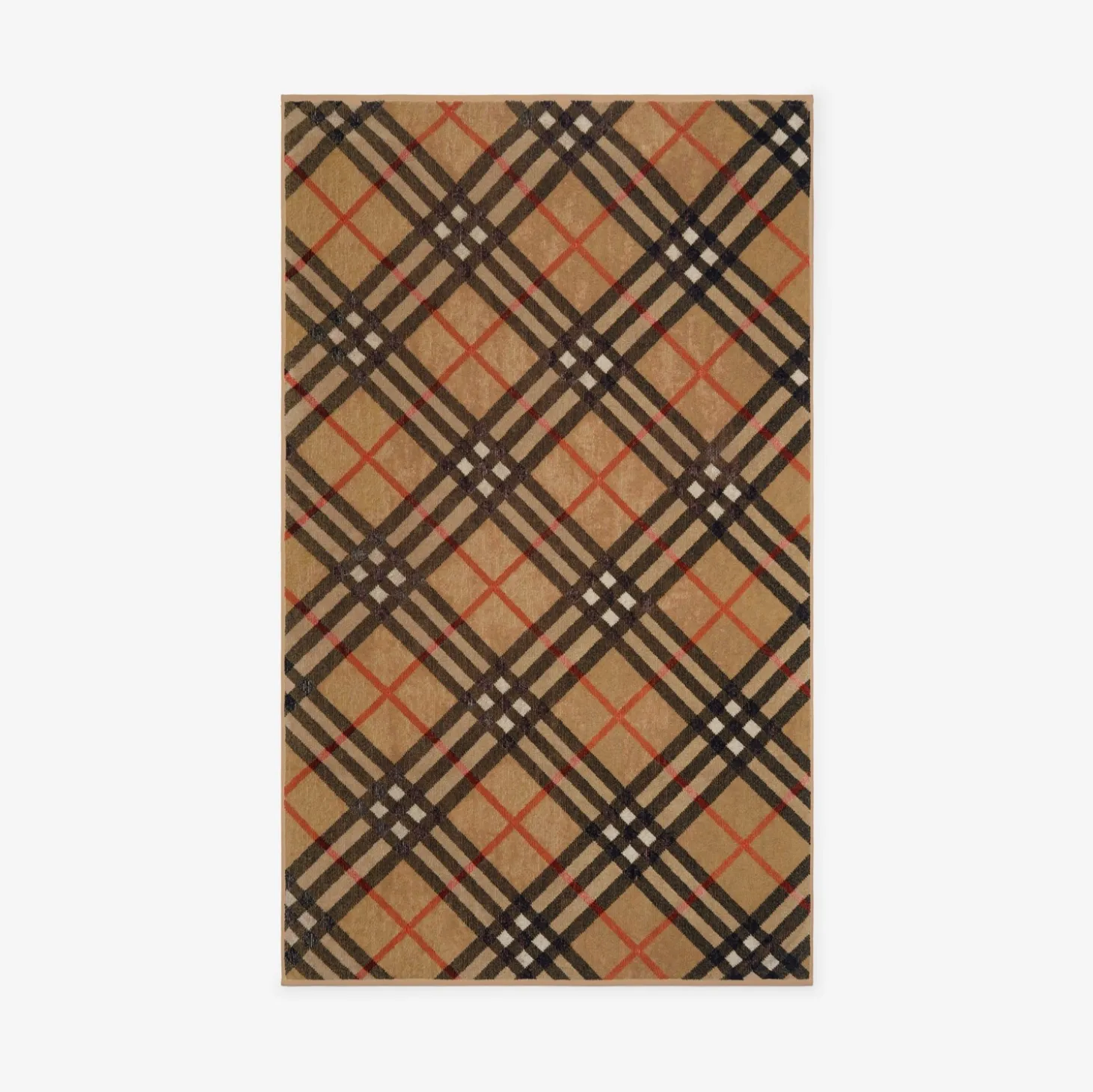 Check Cotton Towel