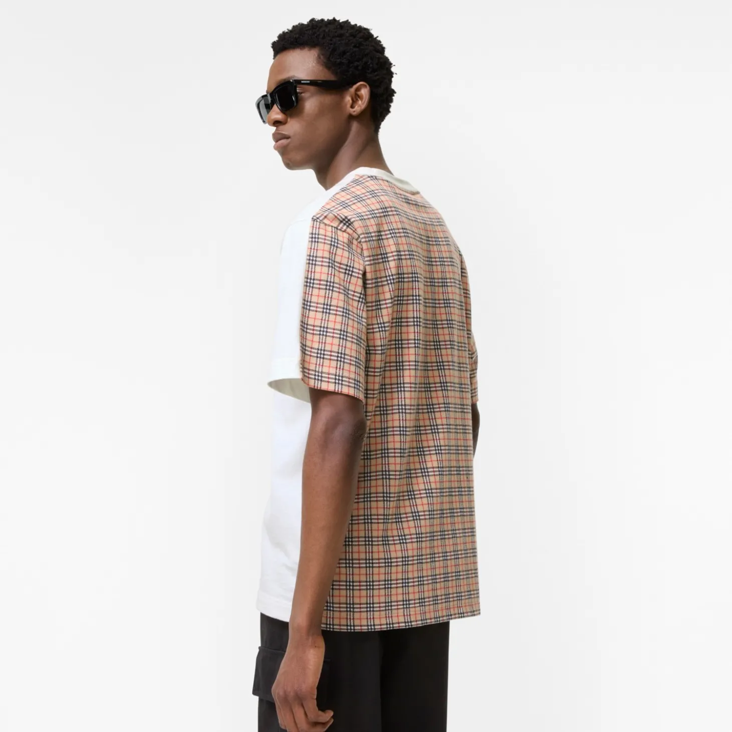 Check Cotton T-shirt
