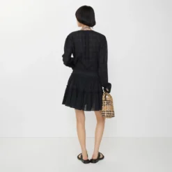 Check Cotton Voile Dress