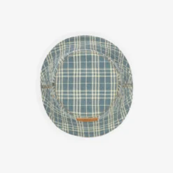 Check Denim Bucket Hat