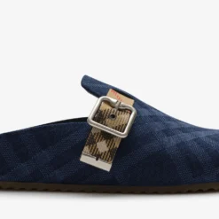 Check Denim Urchin Clogs