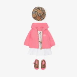 Checker-tape Nylon Hooded Jacket