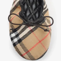 Check Fawn Ballerinas