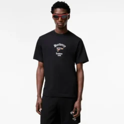 Check Flag Cotton T-shirt
