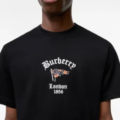 Check Flag Cotton T-shirt