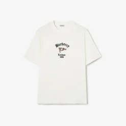 Check Flag Cotton T-shirt
