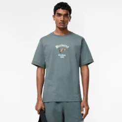 Check Flag Cotton T-shirt