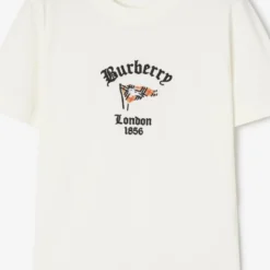 Check Flag Cotton T-shirt