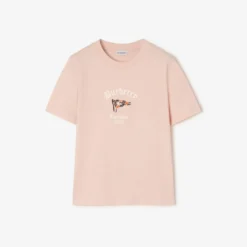 Check Flag Cotton T-shirt