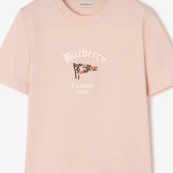 Check Flag Cotton T-shirt