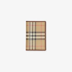 Check Folding Card Case