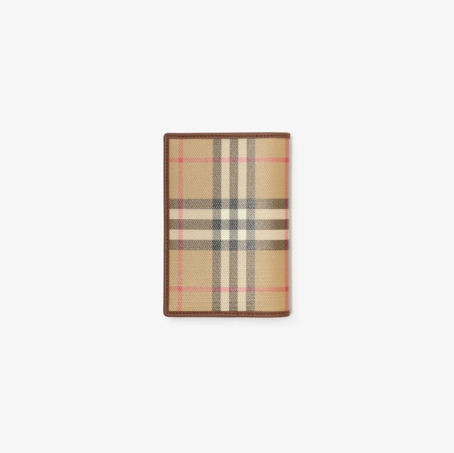 Check Folding Card Case