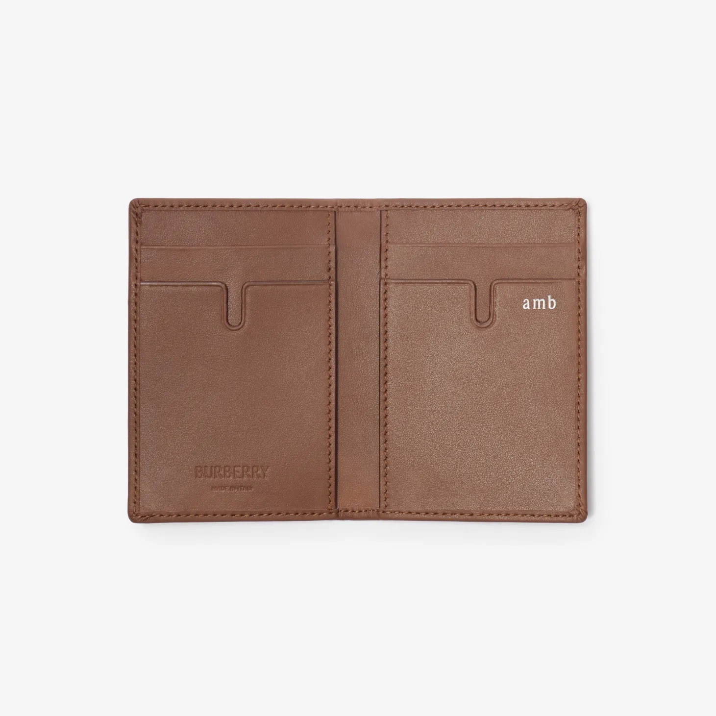 Check Folding Card Case