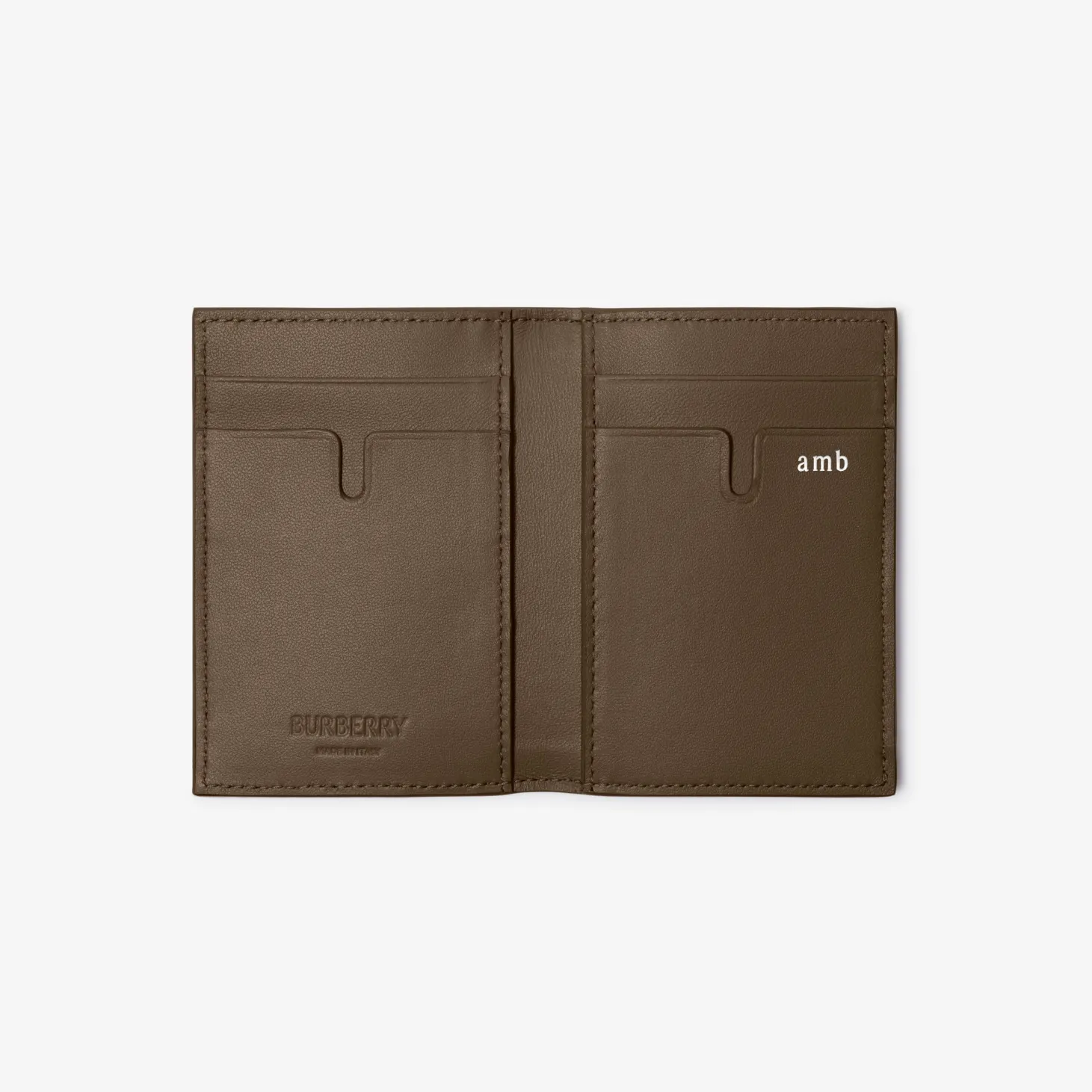 Check Folding Card Case