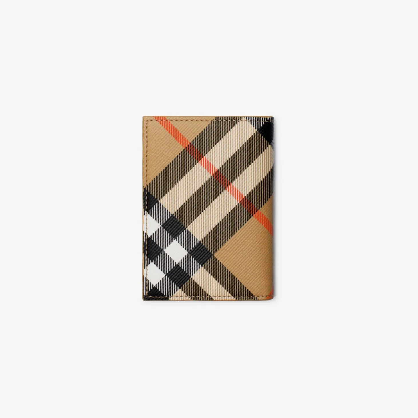 Check Folding Card Case