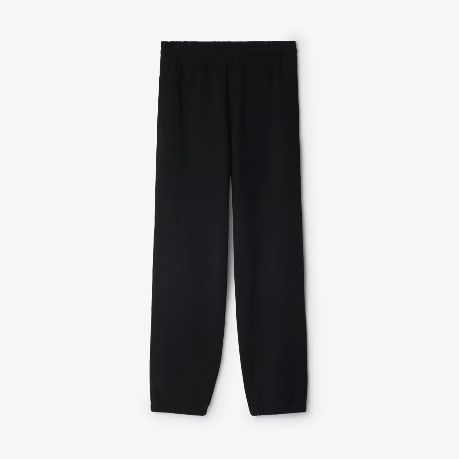 Check Label Cotton Jogging Pants