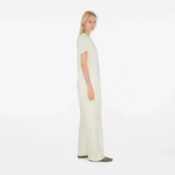 Check Label Cotton T-shirt