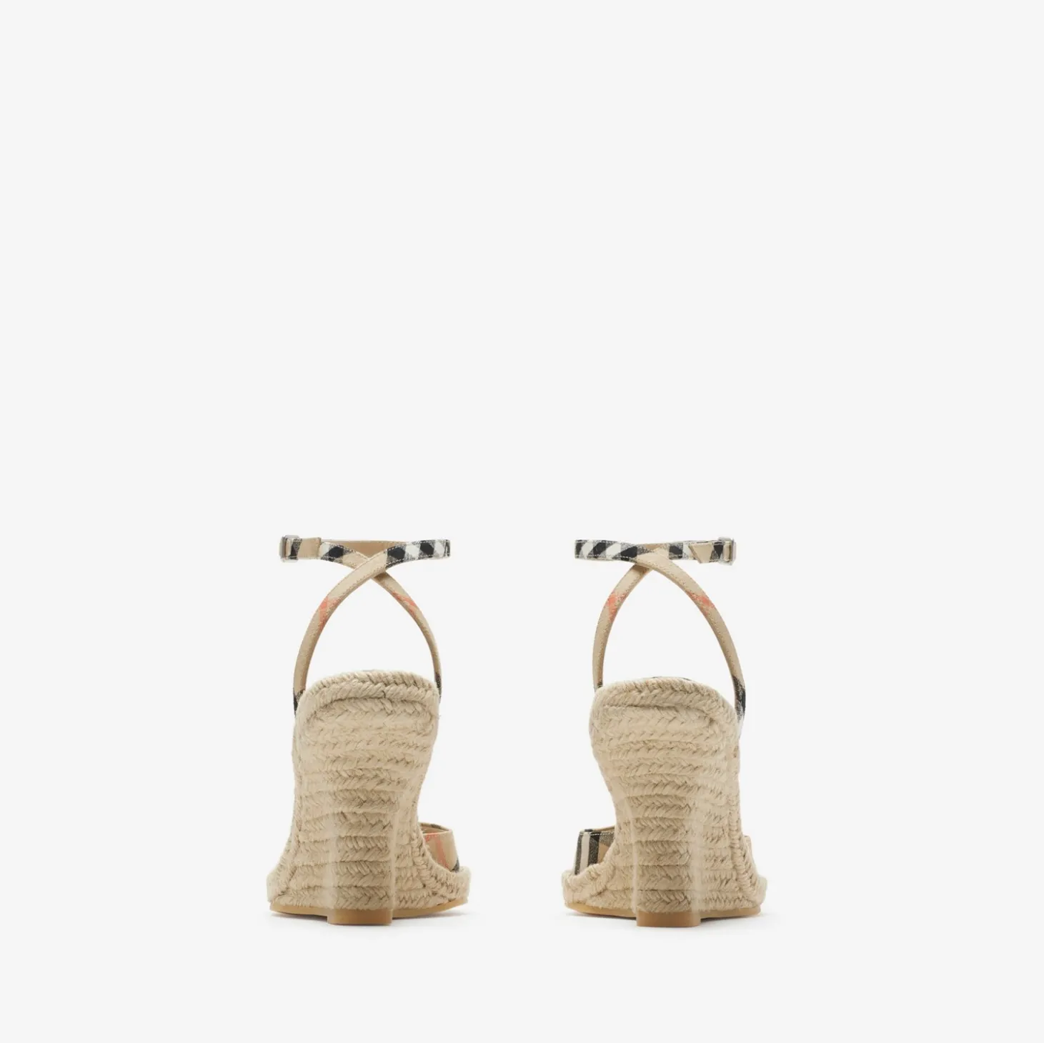 Check Mews Espadrille Pumps
