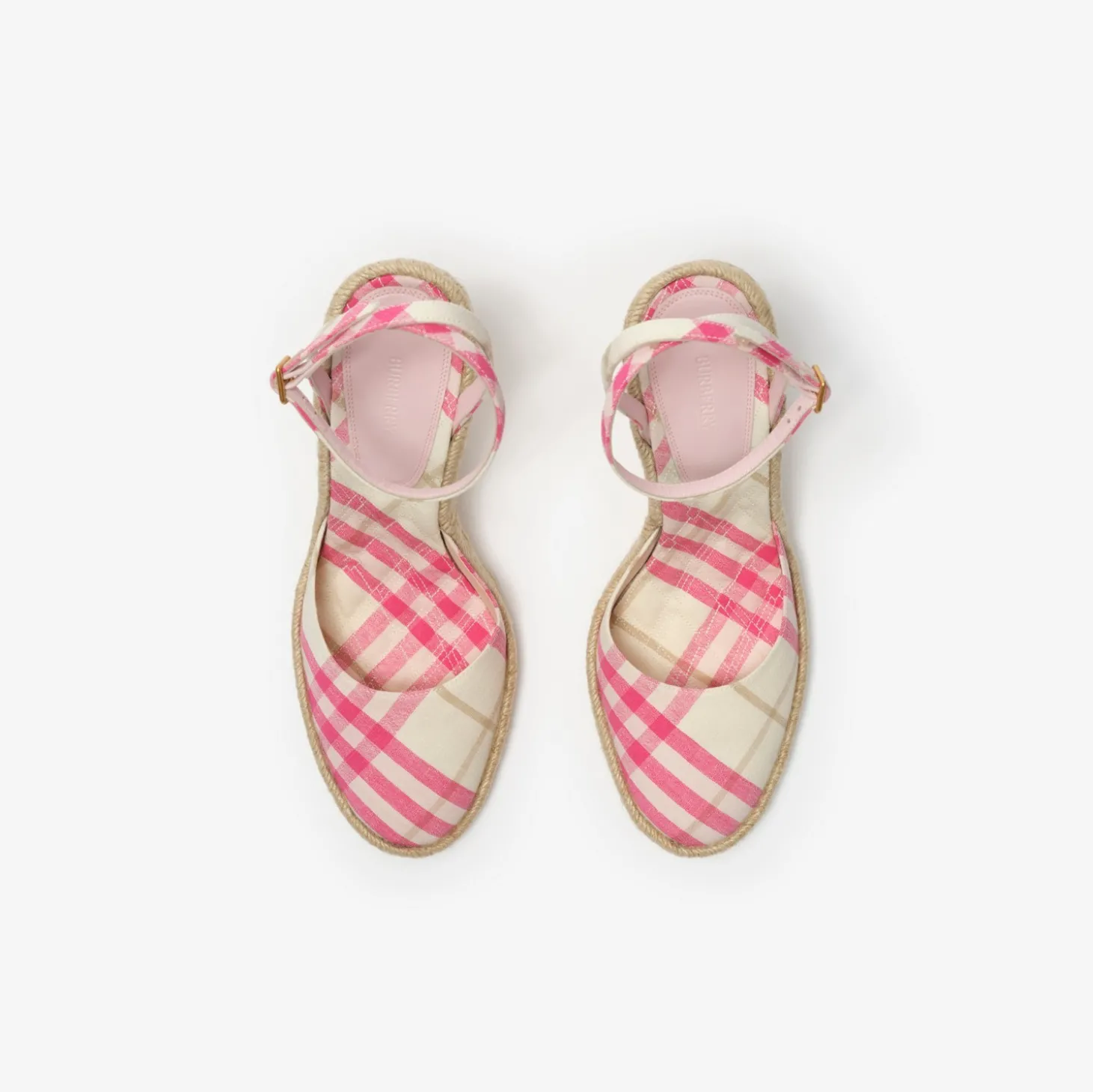Check Mews Espadrille Pumps