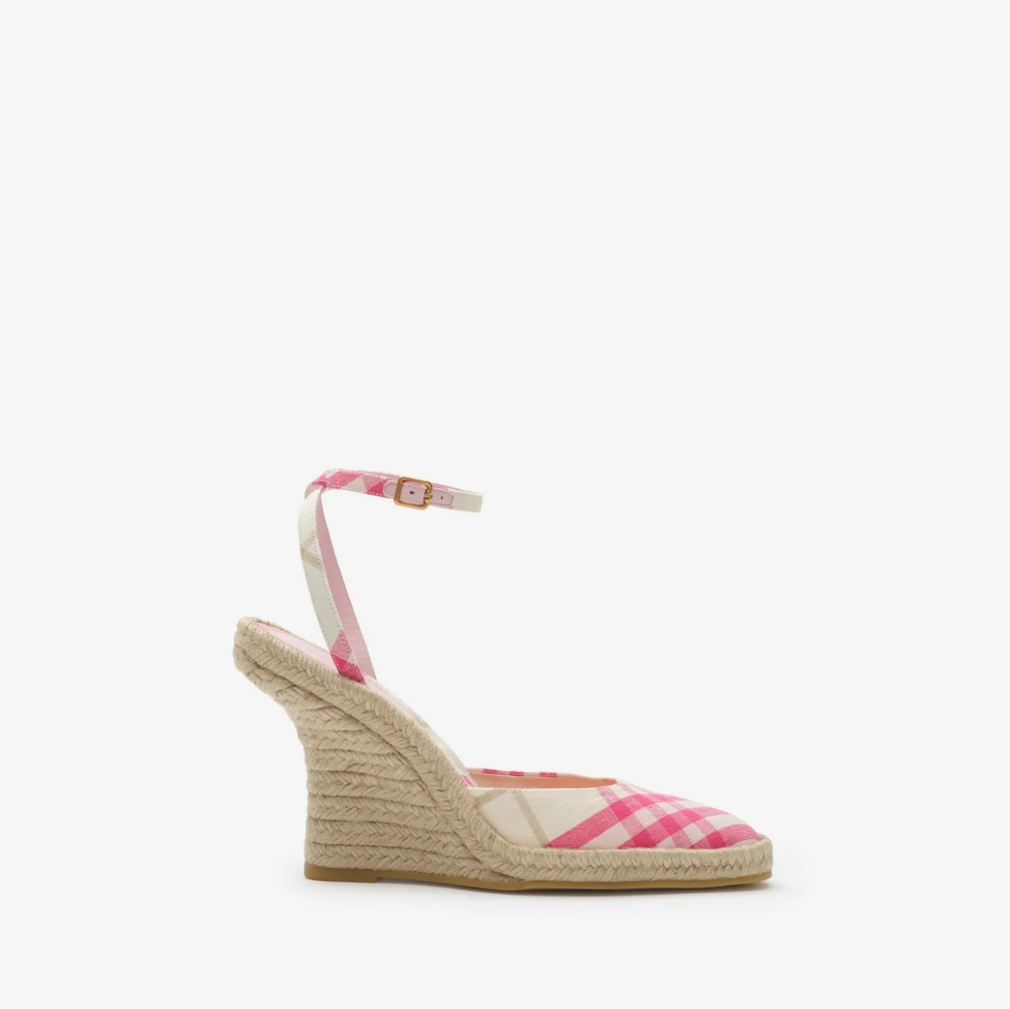 Check Mews Espadrille Pumps