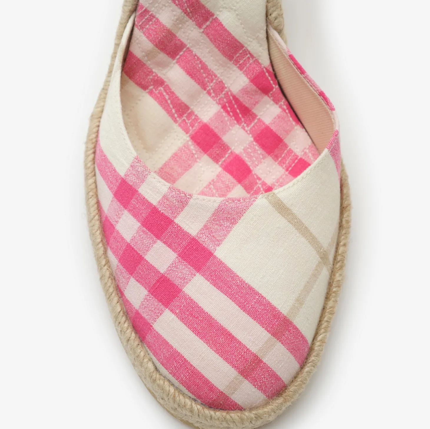 Check Mews Espadrille Pumps