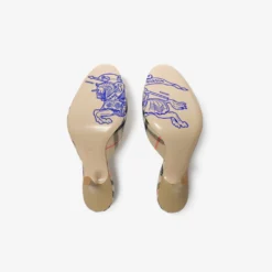 Check Mews High Sandals​