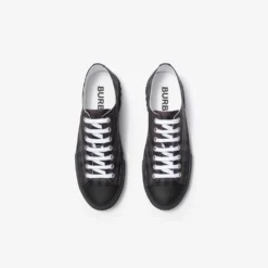 Check Nylon Blend Sneakers