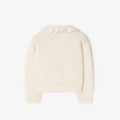Check Pocket Cotton Wool Cardigan