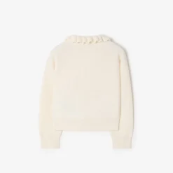 Check Pocket Cotton Wool Cardigan