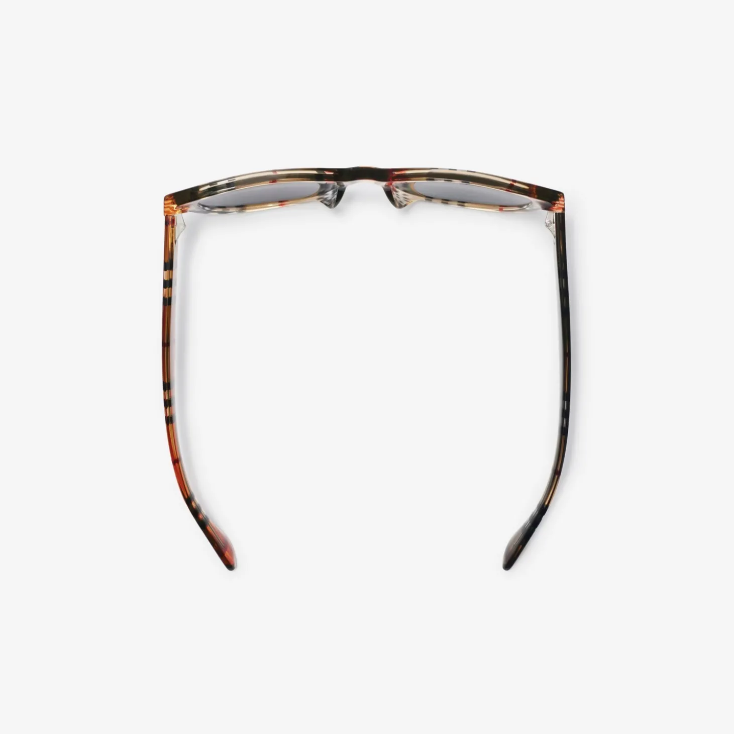 Check Round Sunglasses