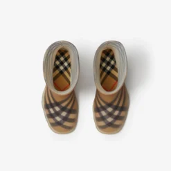 Check Rubber Marsh High Boots
