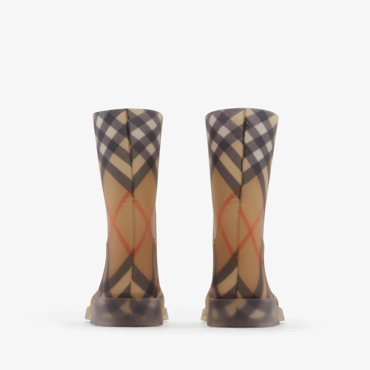 Check Rubber Marsh High Boots