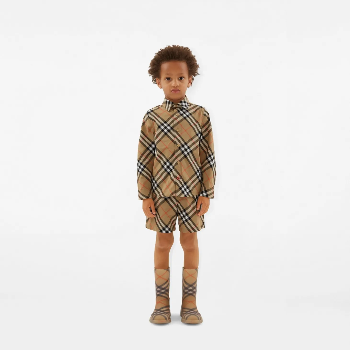 Check Rubber Marsh High Boots