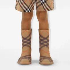 Check Rubber Marsh High Boots