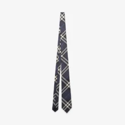 Check Silk Tie