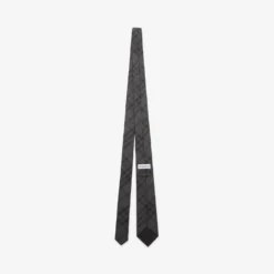 Check Silk Tie