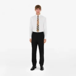 Check Silk Tie